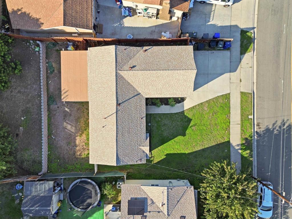 738 Carlsbad Street Spring Valley, CA 91977 - Photo 8 of 40 an aerial view of a house with garden space and street view