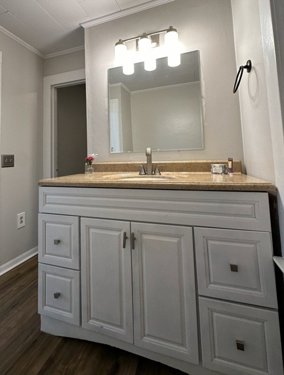 26 Green Street Monson, MA 01057 - Photo 17 of 38 a bathroom with a sink vanity and mirror
