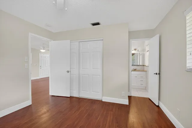 wooden floor in an empty room
