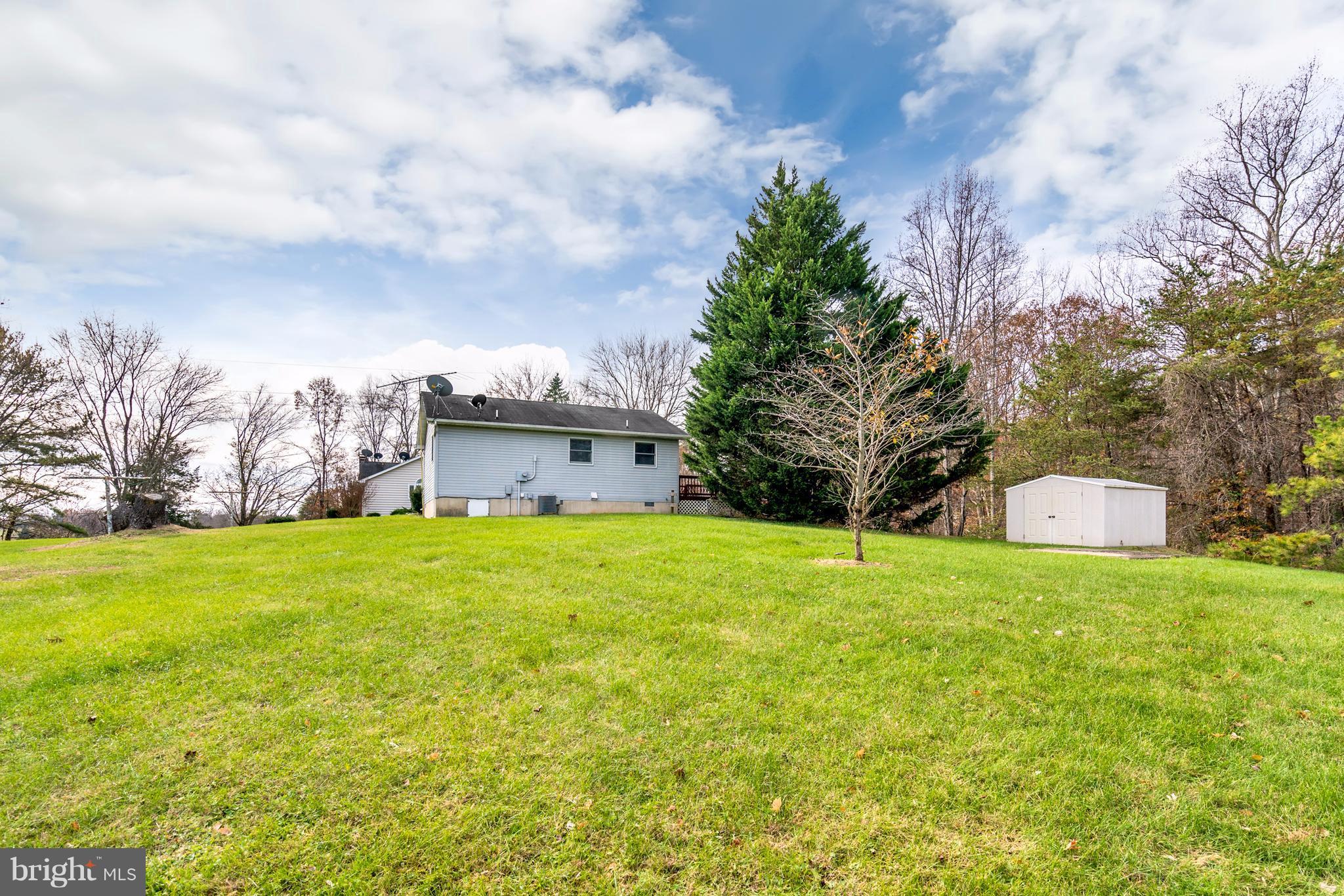 5 Bear Oak Road Castleton, VA 22716 - Photo 27 of 28 Large Backyard & Garden Shed