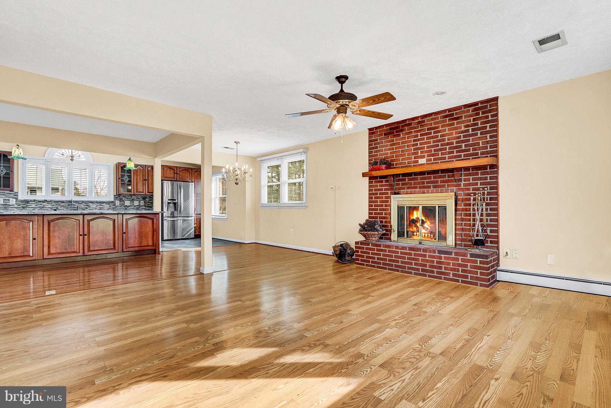 5 Bear Oak Road Castleton, VA 22716 - Photo 6 of 28 Cozy Woodburning Fireplace