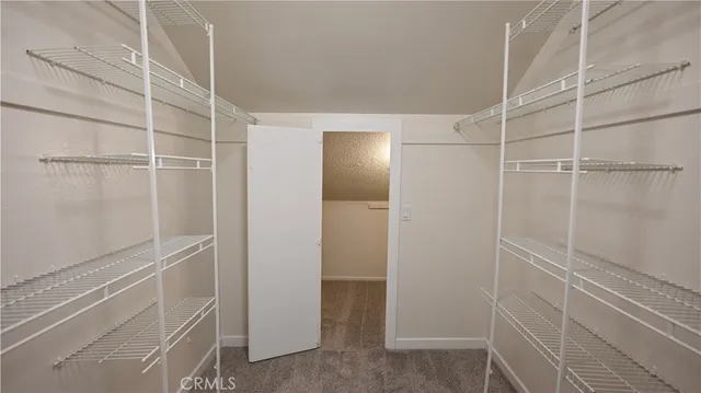 a view of walk in closet