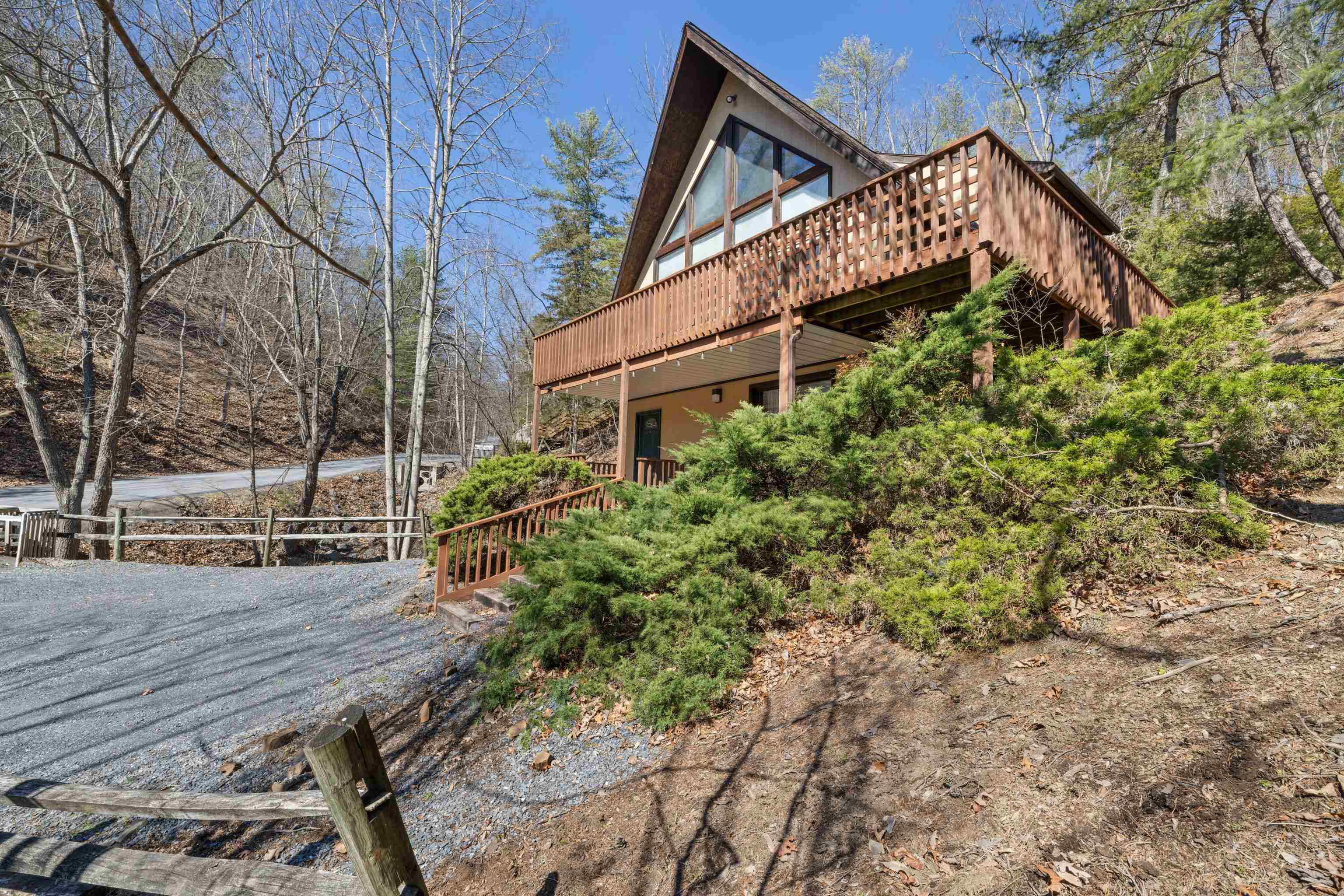 673 Killmon Road Basye, VA 22810 - Photo 74 of 74 a backyard of a house with lots of green space
