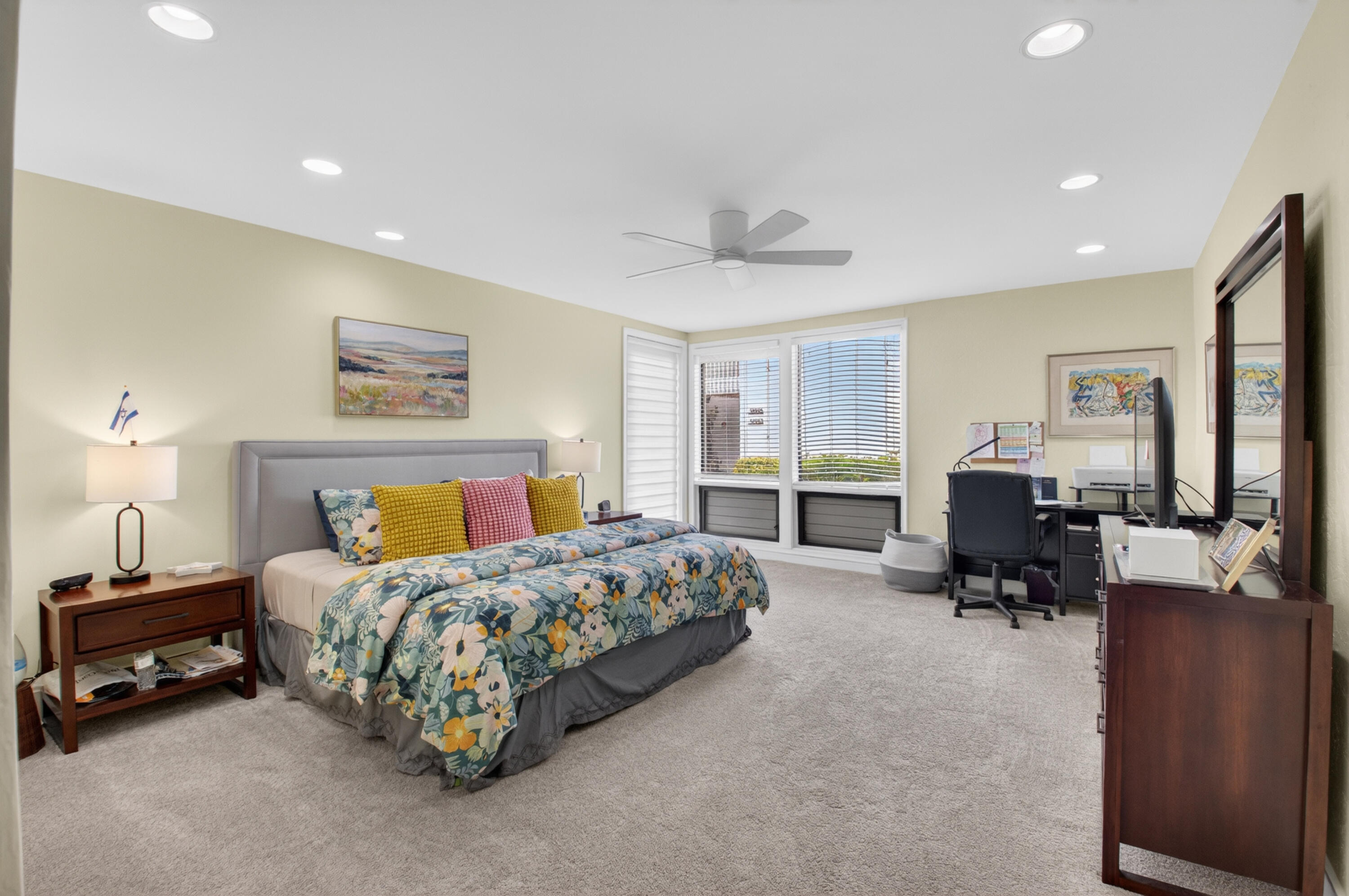 19981 Boca W Drive, Unit 3123 Boca Raton, FL 33434 - Photo 3 of 57 a bedroom with a bed and furniture