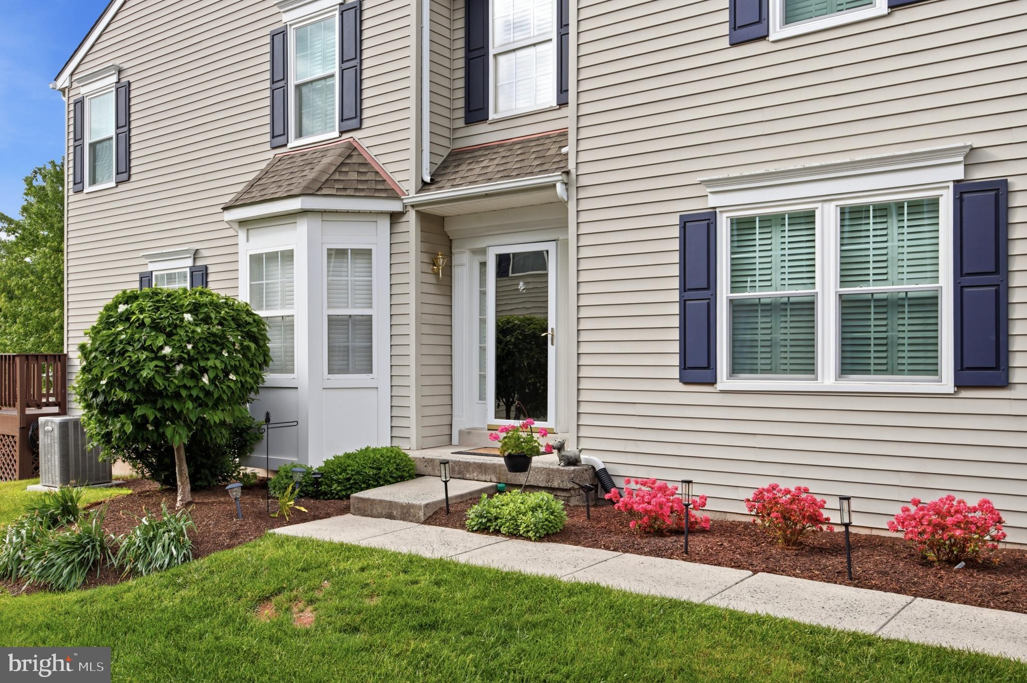 98 Walker Road Royersford, PA 19468 - Photo 3 of 25 Thoughtful Entrance with Azaleas and New Windows