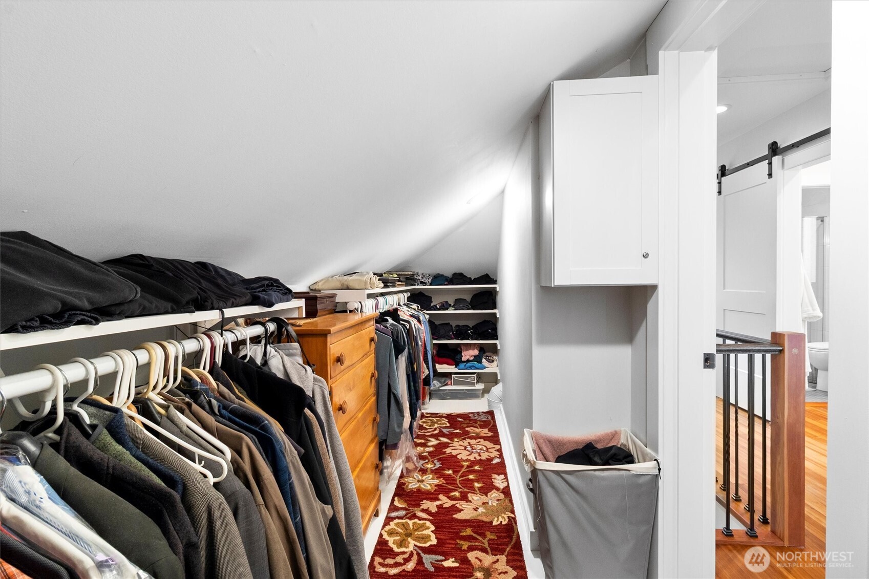 925 15th Street Bellingham, WA 98225 - Photo 27 of 40 a view of walk in closet with clothes and shoes