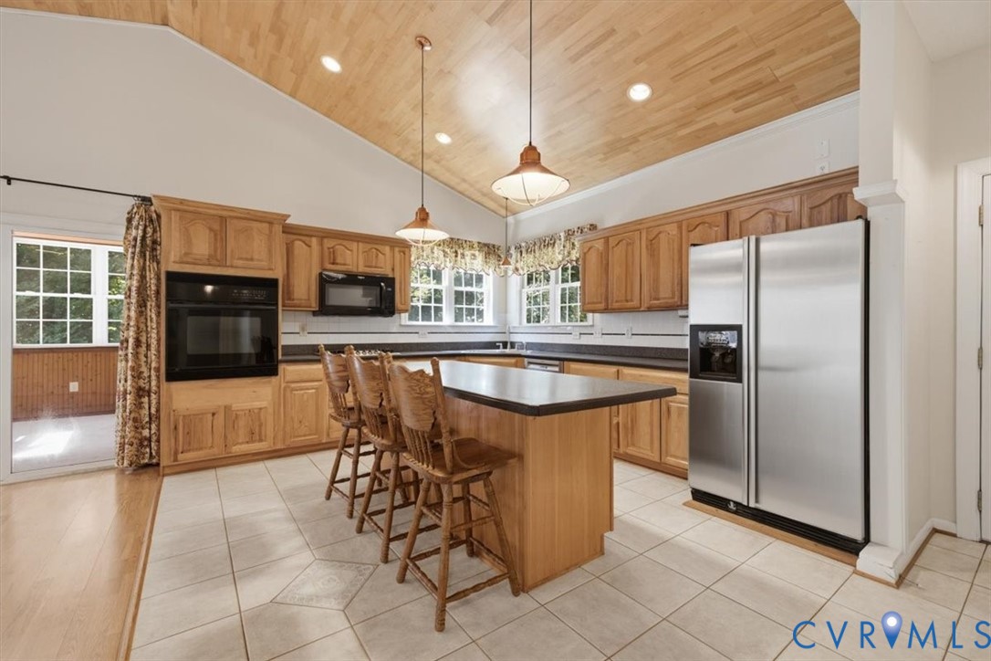 12600 Lilking Road Chester, VA 23831 - Photo 10 of 33 Spacious kitchen featuring custom wood cabinetry,