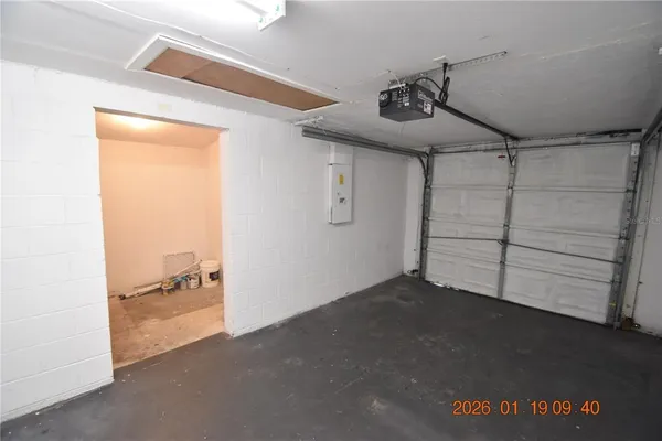 a view of a storage & utility room