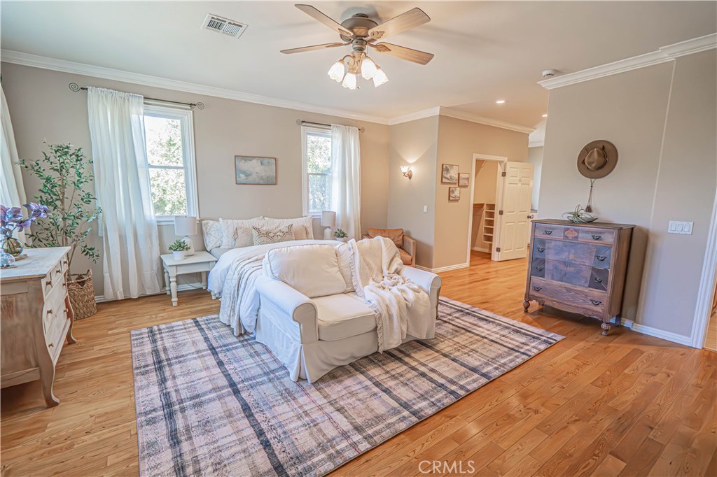 11340 Morgan Road Agua Dulce, CA 91390 - Photo 35 of 60 a living room with furniture and a rug