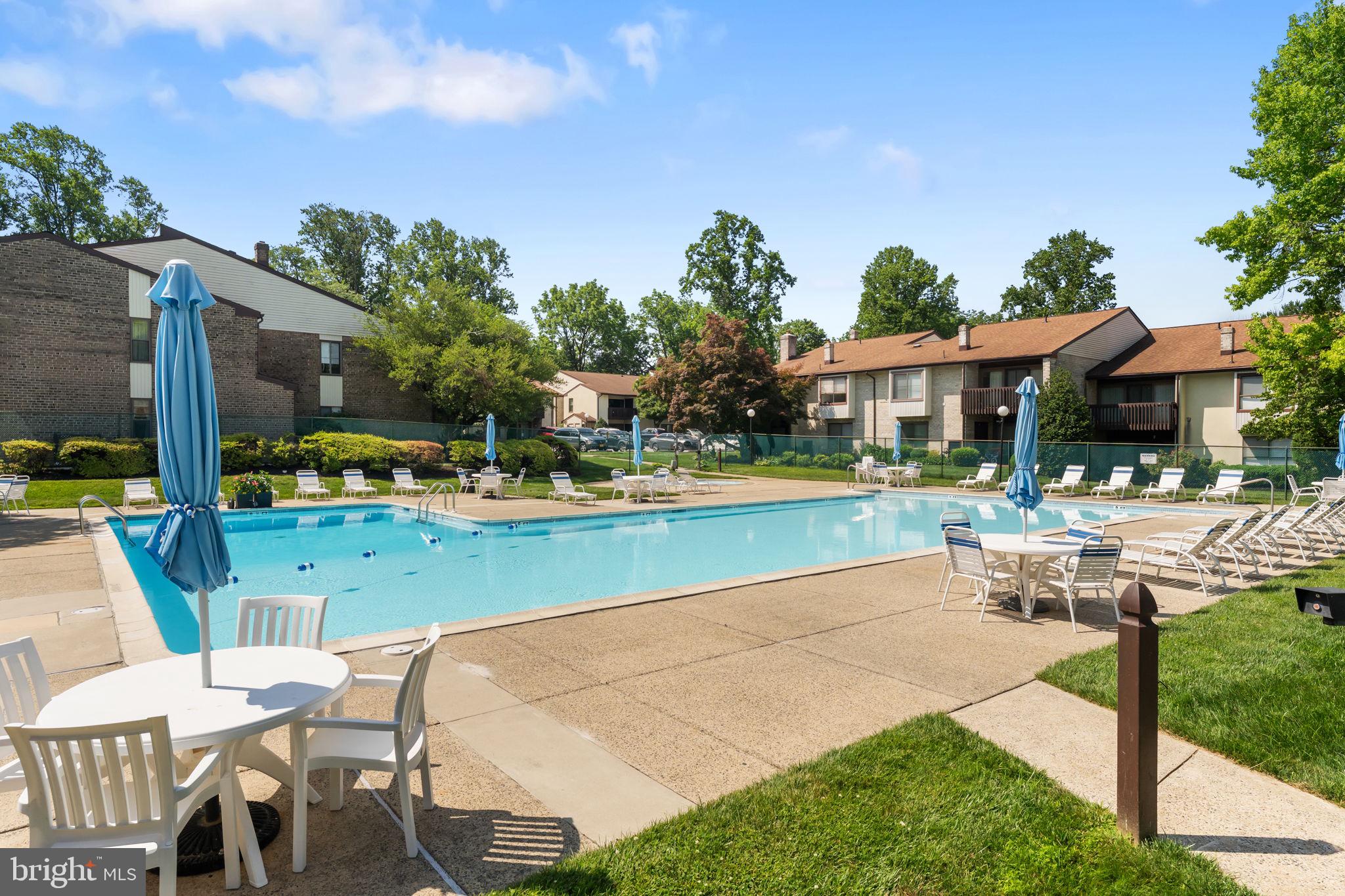 108 Raintree Lane, Unit 108 Malvern, PA 19355 - Photo 22 of 27 Beautiful gated community pool area.