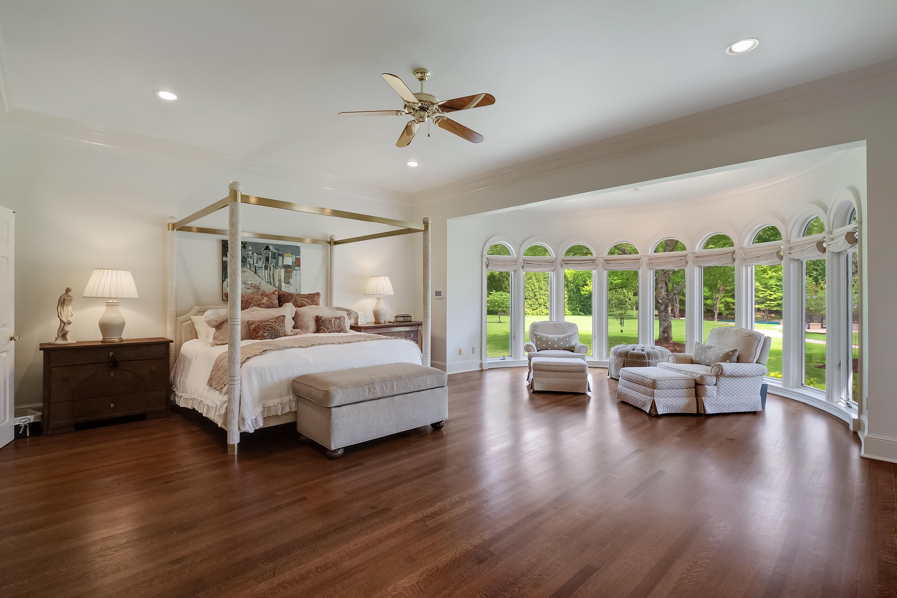 3044 Shea Road Collierville, TN 38017 - Photo 15 of 40 a bedroom with furniture and large windows