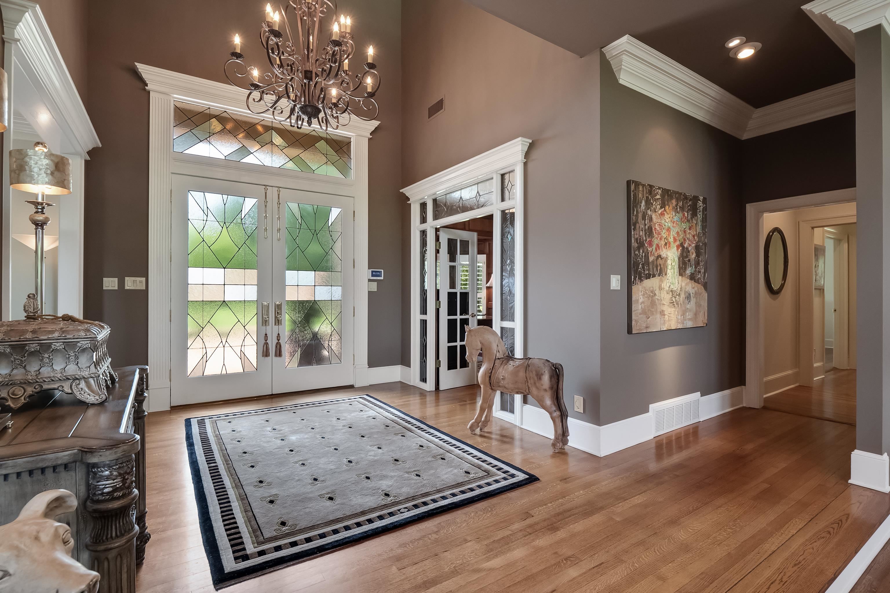 3044 Shea Road Collierville, TN 38017 - Photo 5 of 40 a view of a livingroom with furniture window and wooden floor
