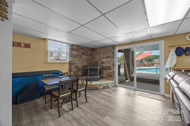 a front view of a house with garden and porch