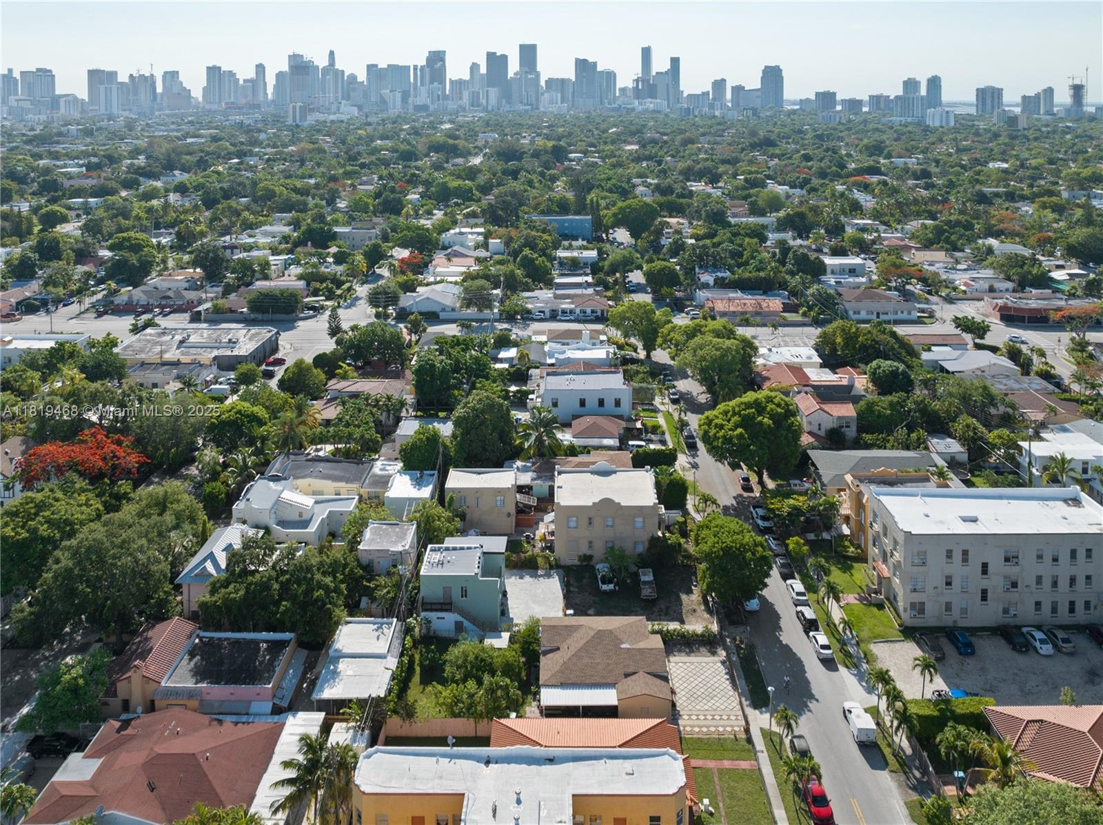 1753 Southwest 13th Street, Unit 1 Miami, FL 33145 - Photo 4 of 13 an aerial view of multiple house