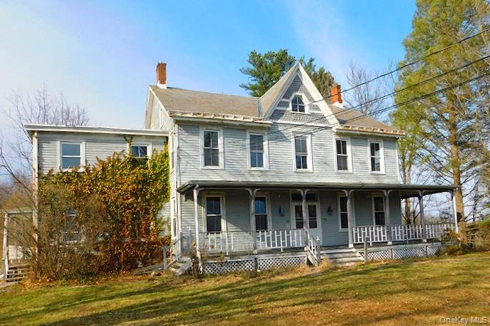 853 Salt Point Turnpike Poughkeepsie, NY 12601 - Photo 24 of 25 a front view of a house with swimming pool and glass windows