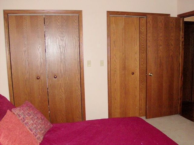 5351 South Mill Pond Road Rochelle, IL 61068 - Photo 9 of 17 a bedroom with a bed and a mirror