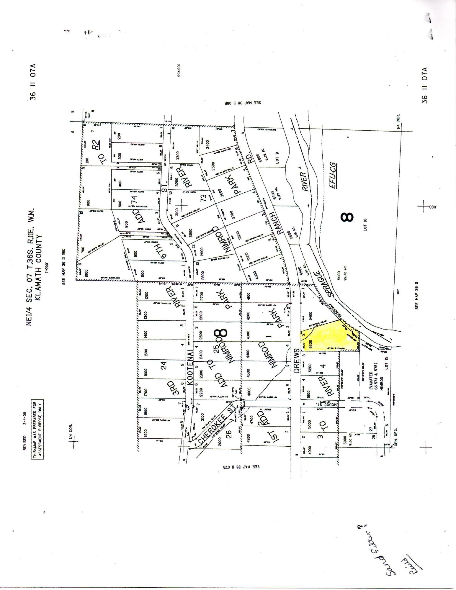 Lot 2 Drews Ranch Road Sprague River, OR 97639 - Photo 10 of 11 Drews map546
