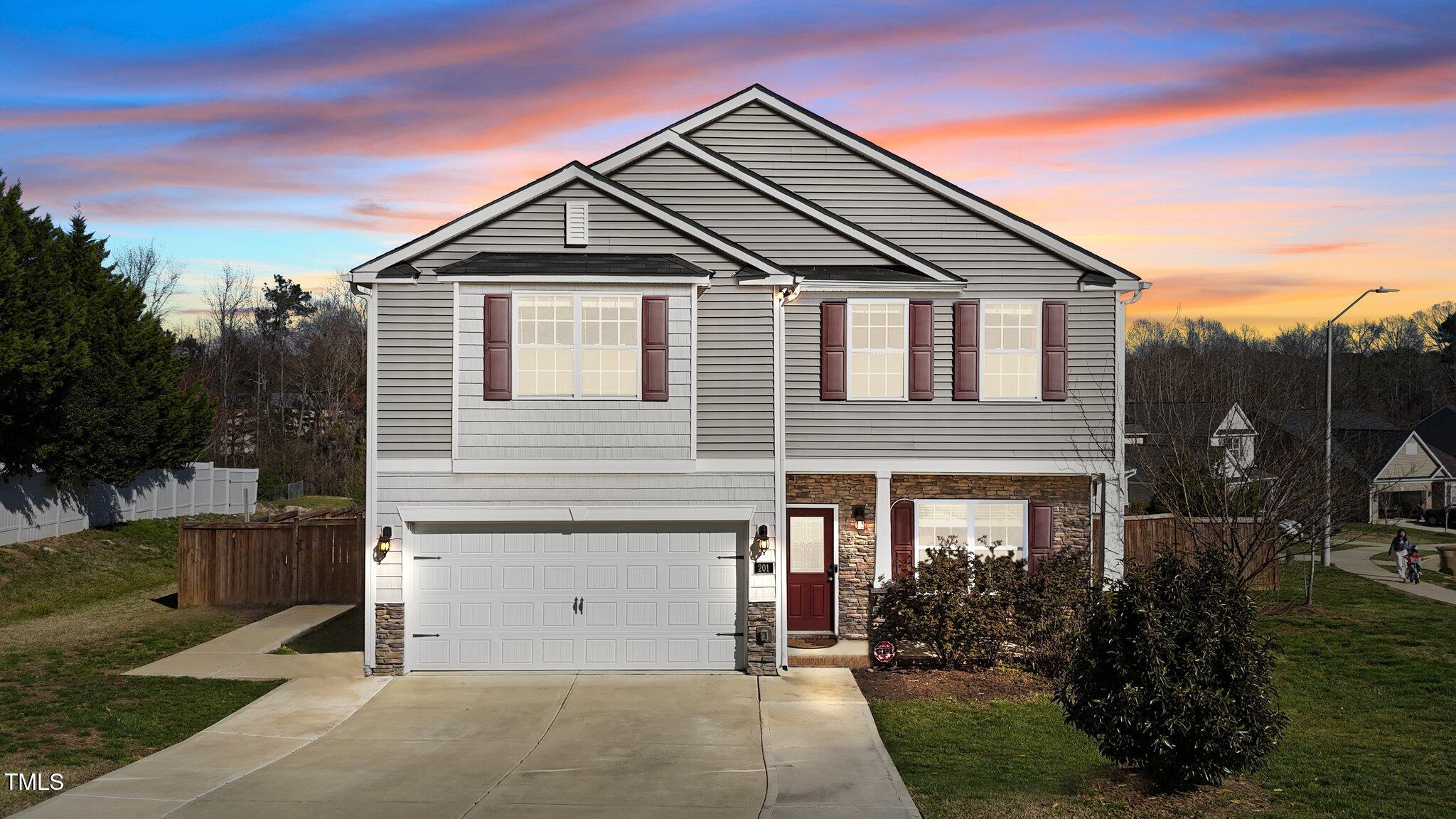 201 Oakton Ridge Place Garner, NC 27529 - Photo 1 of 41 Twilight