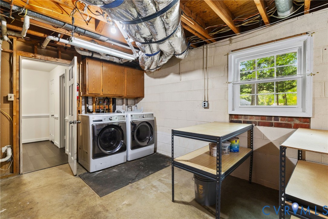 10062 Rinker Drive Mechanicsville, VA 23116 - Photo 30 of 34 a utility room with dryer and washer