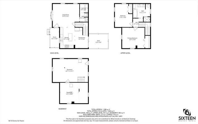 $154,900 | 641 East Center Street, Paxton, IL 60957