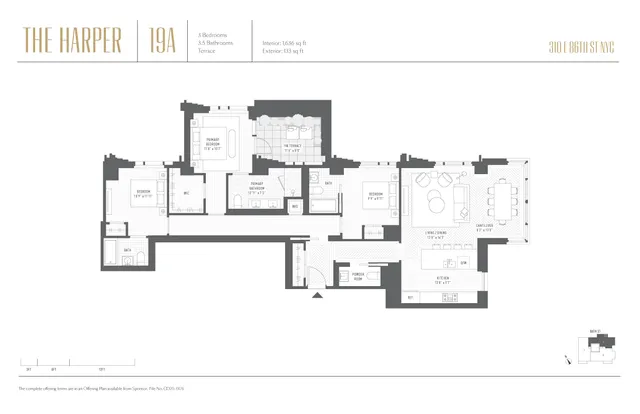 $3,600,000 | 310 East 86th Street, Unit 19A | Upper East Side