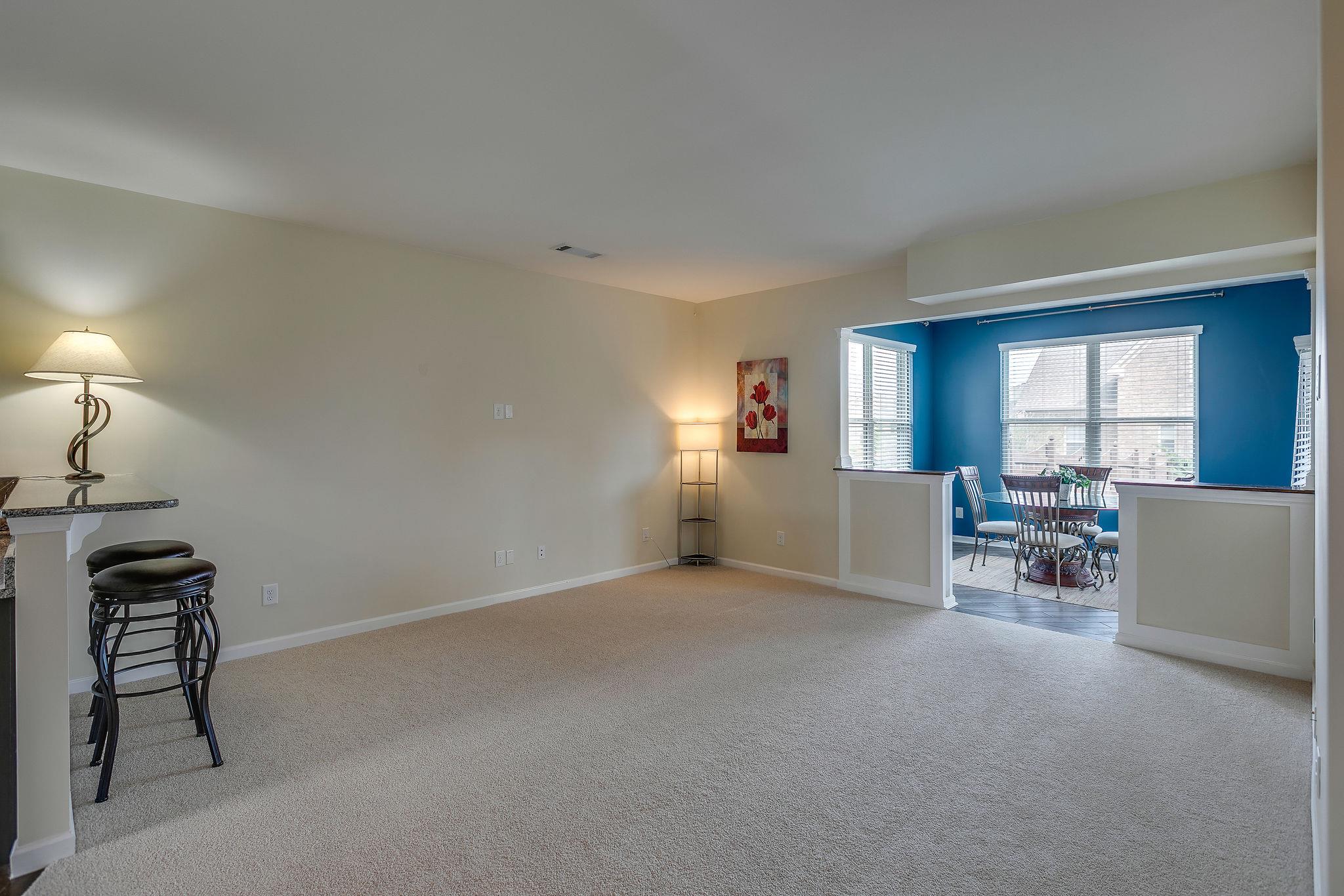 4020 Pendleton Drive Spring Hill, TN 37174 - Photo 14 of 28 This Living Room is very versatile and offers brand new neutral-toned carpeting.