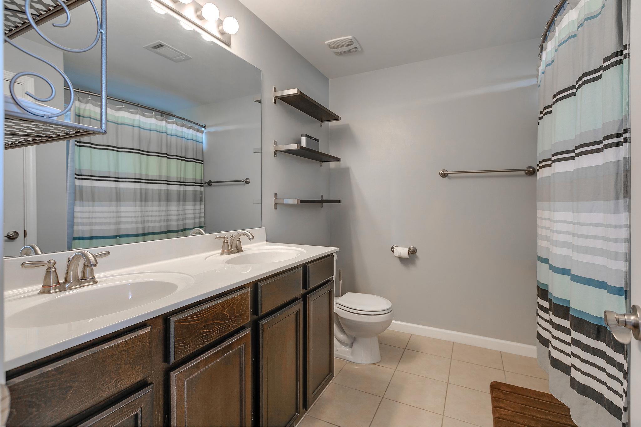 4020 Pendleton Drive Spring Hill, TN 37174 - Photo 19 of 28 Master Bath Features Double Vanity and Transom Window