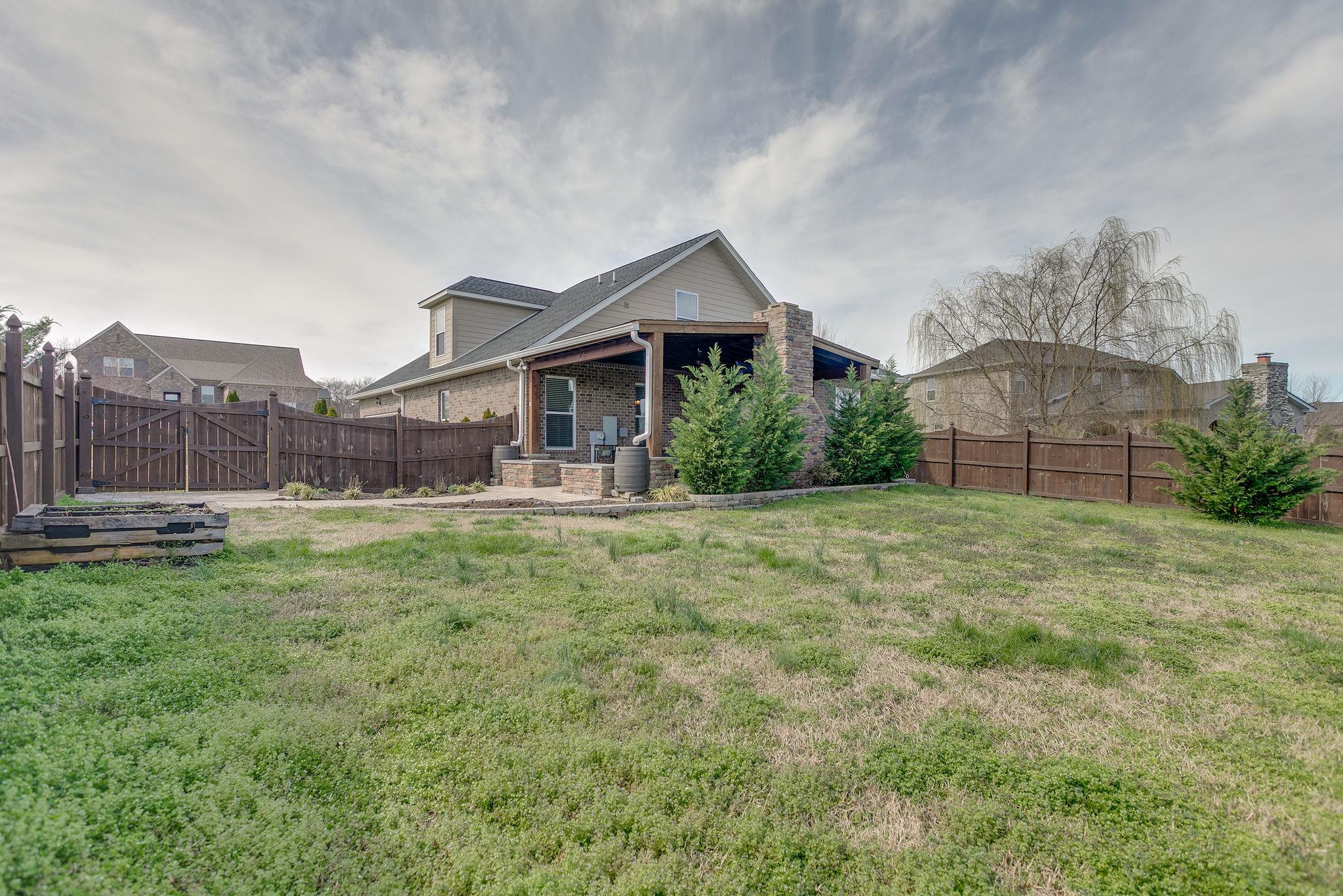 4020 Pendleton Drive Spring Hill, TN 37174 - Photo 27 of 28 Plenty of room for pets in this fenced in yard.