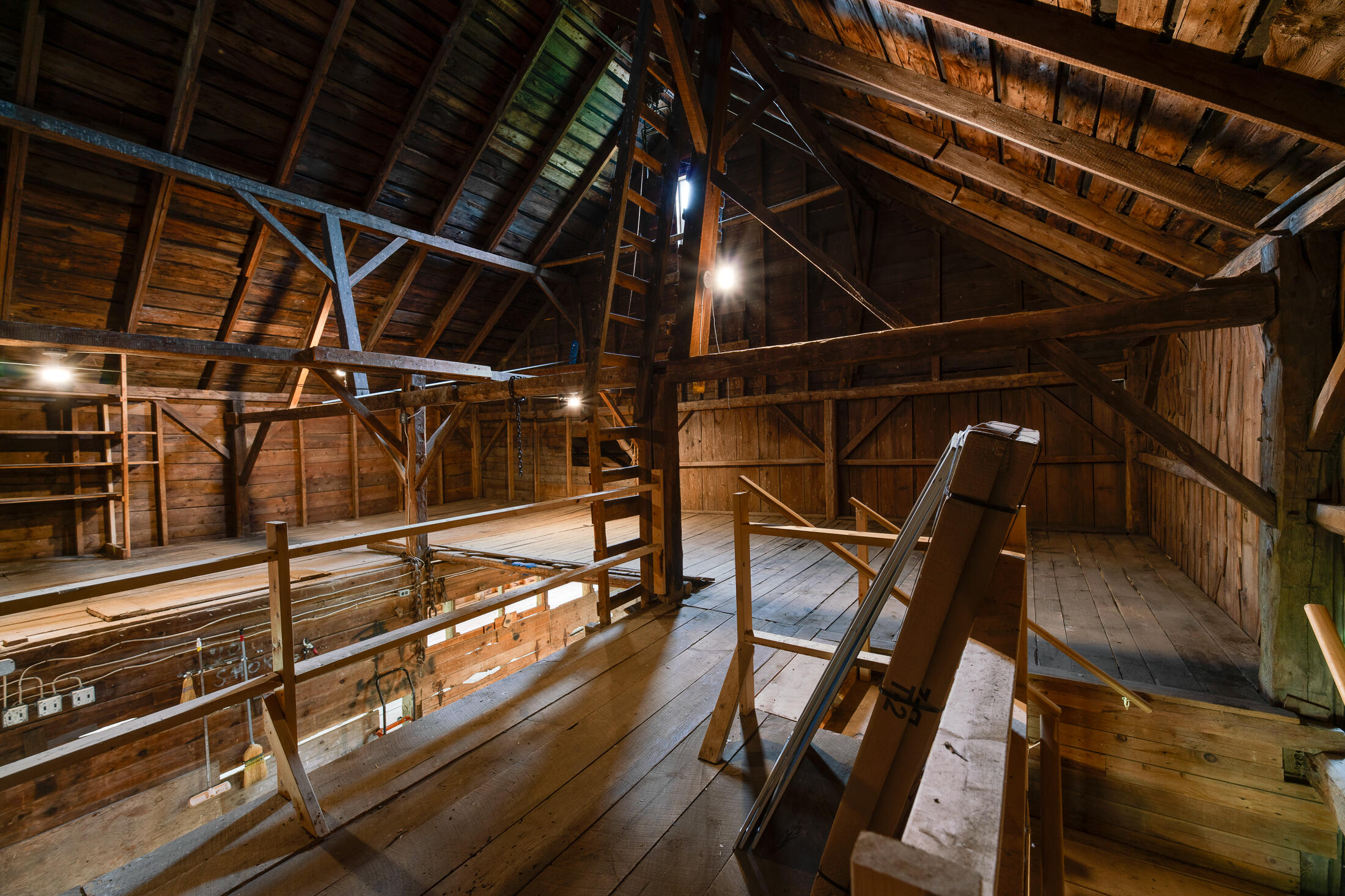 72 Dutch Gap Road Chesterville, ME 04938 - Photo 40 of 51 barn upstairs