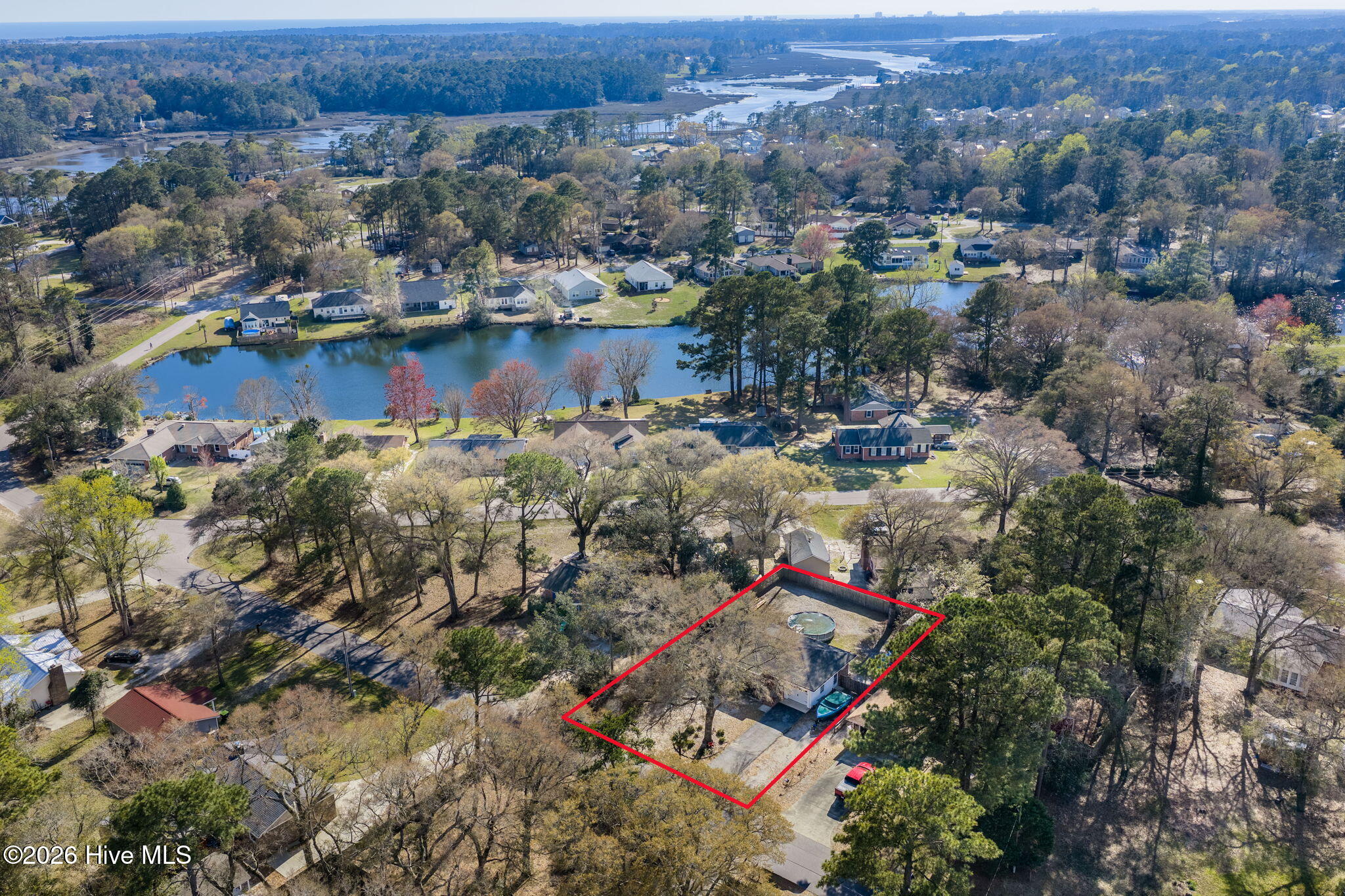 1032 High Point Avenue Southwest Calabash, NC 28467 - Photo 33 of 38 19-web-or-mls-17 overview with outlines