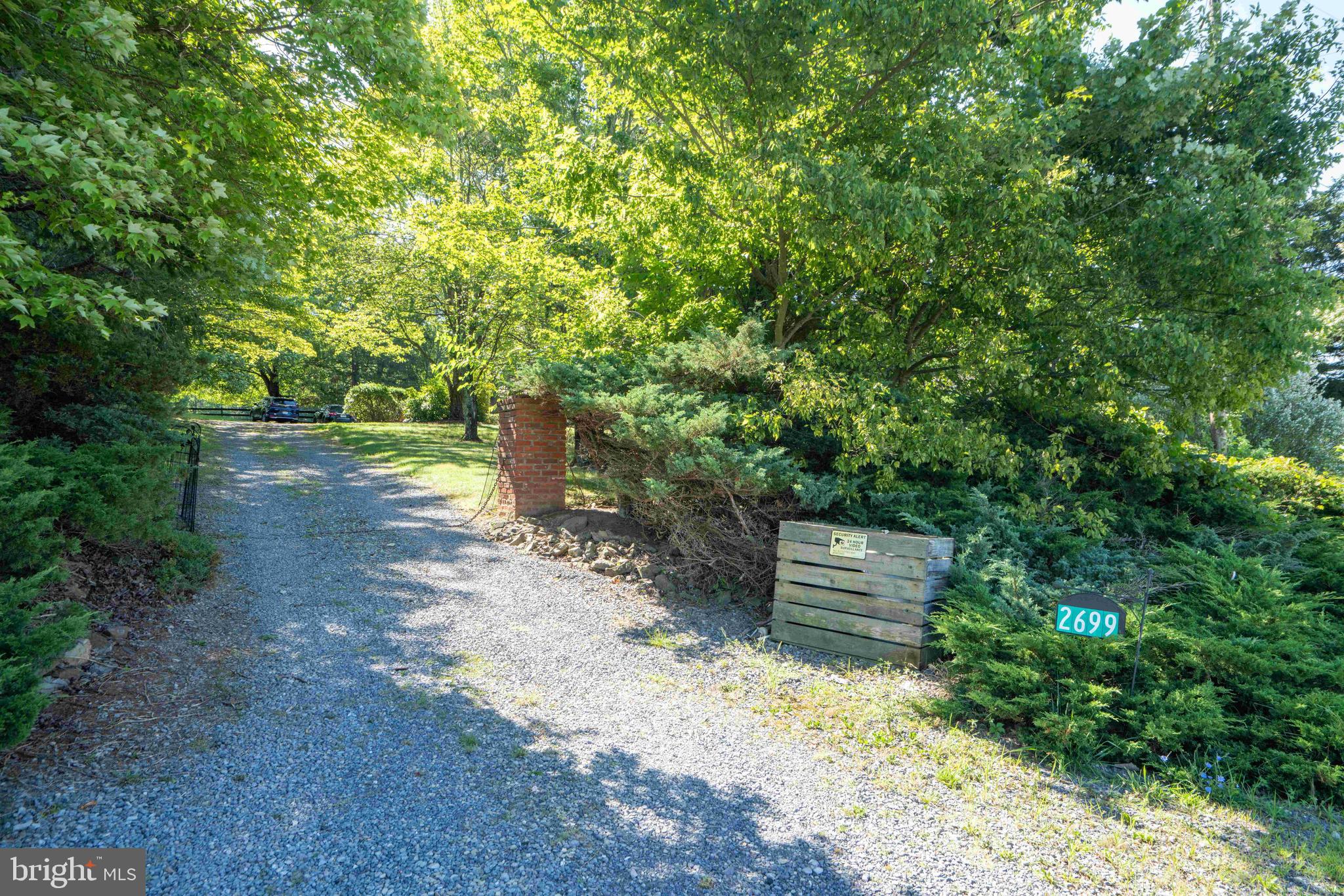 2699 Mauzy Road Berkeley Springs, WV 25411 - Photo 46 of 78 Driveway entrance to this unique home