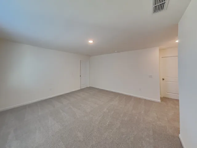 a house view with a backyard space