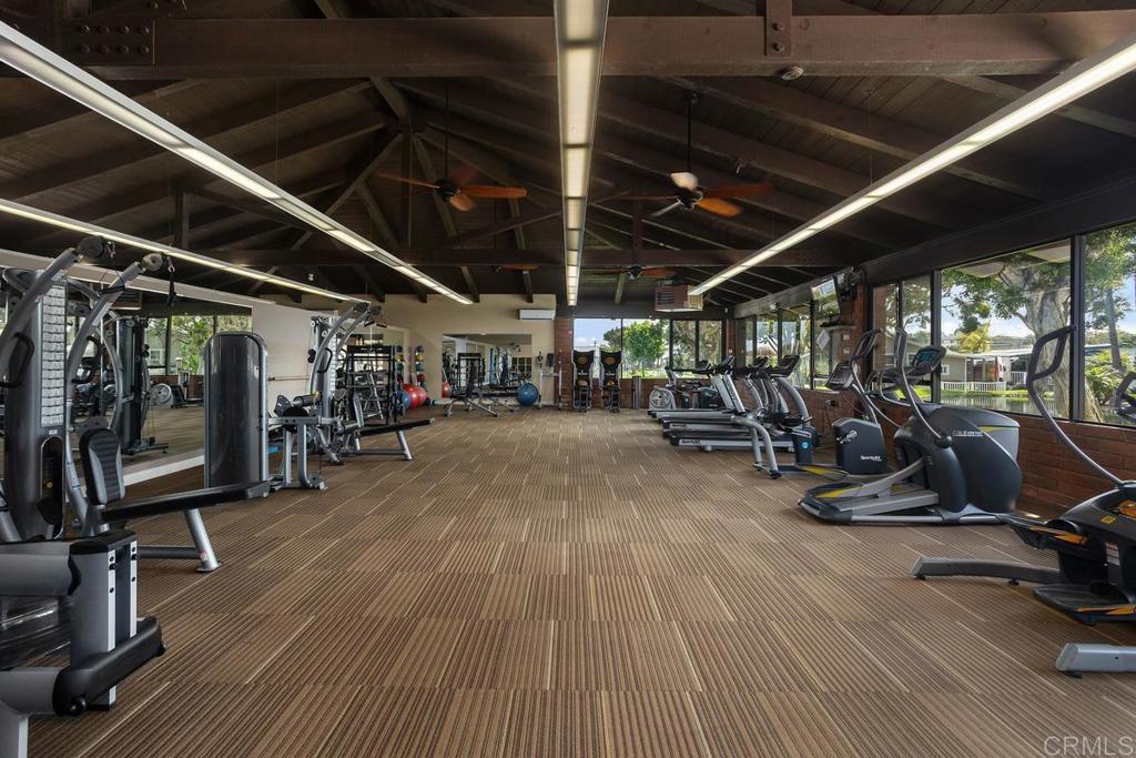 7213 San Luis Street, Unit 171 Carlsbad, CA 92011 - Photo 41 of 44 a view of a room with gym equipment