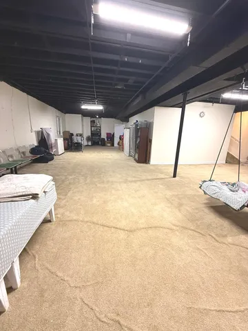 a view of a storage & utility room