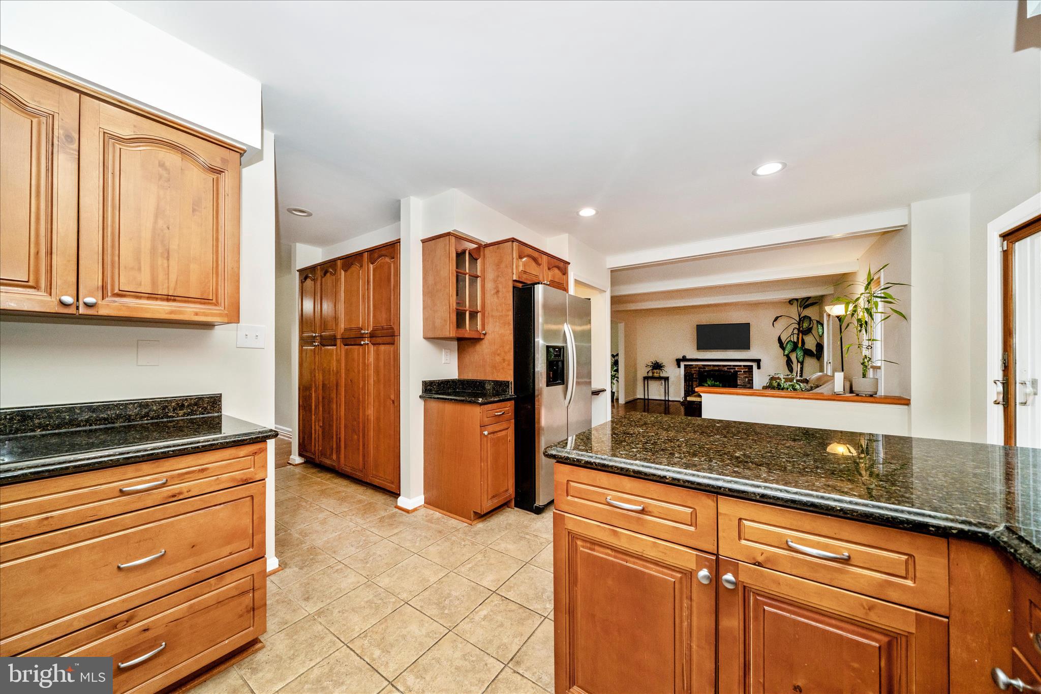 16000 Narrows Terrace Silver Spring, MD 20906 - Photo 17 of 54 a kitchen with stainless steel appliances granite countertop a refrigerator and a sink