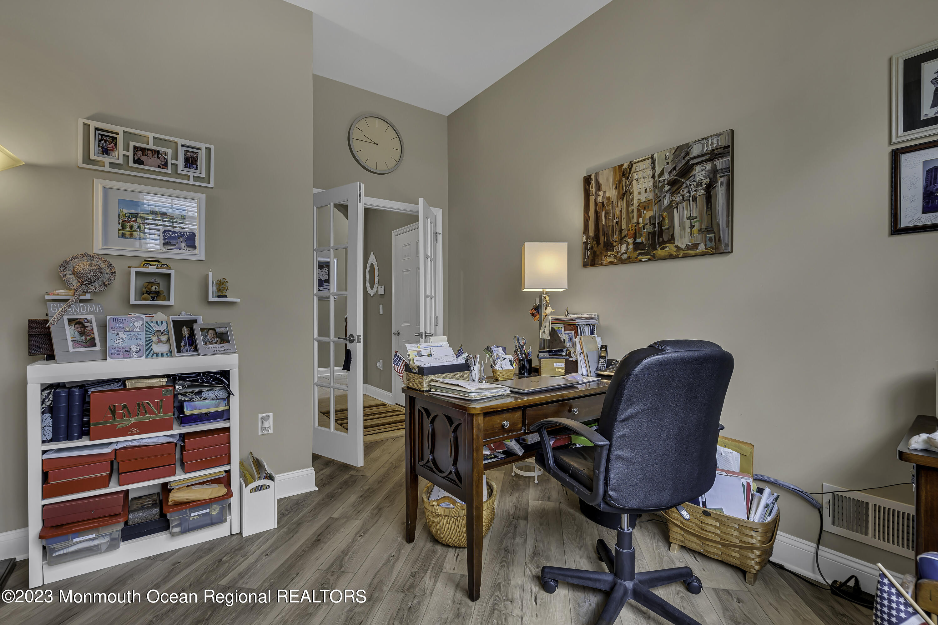 63 Harvey Cedar Way Waretown, NJ 08758 - Photo 28 of 39 a view of a workspace with furniture and toys