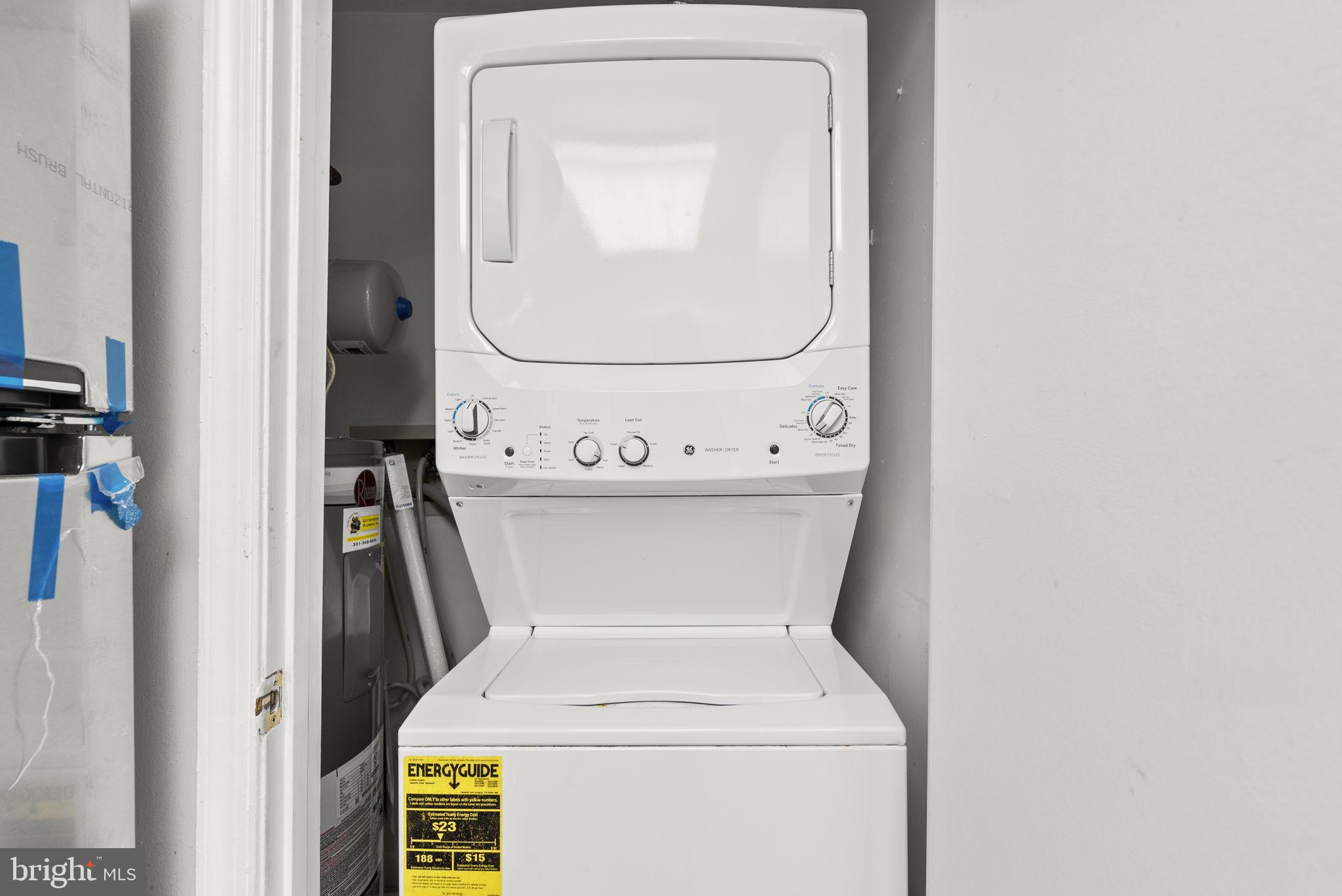 13708 Modrad Way, Unit 7B33 Silver Spring, MD 20904 - Photo 11 of 28 Stackable Washer and Buyer