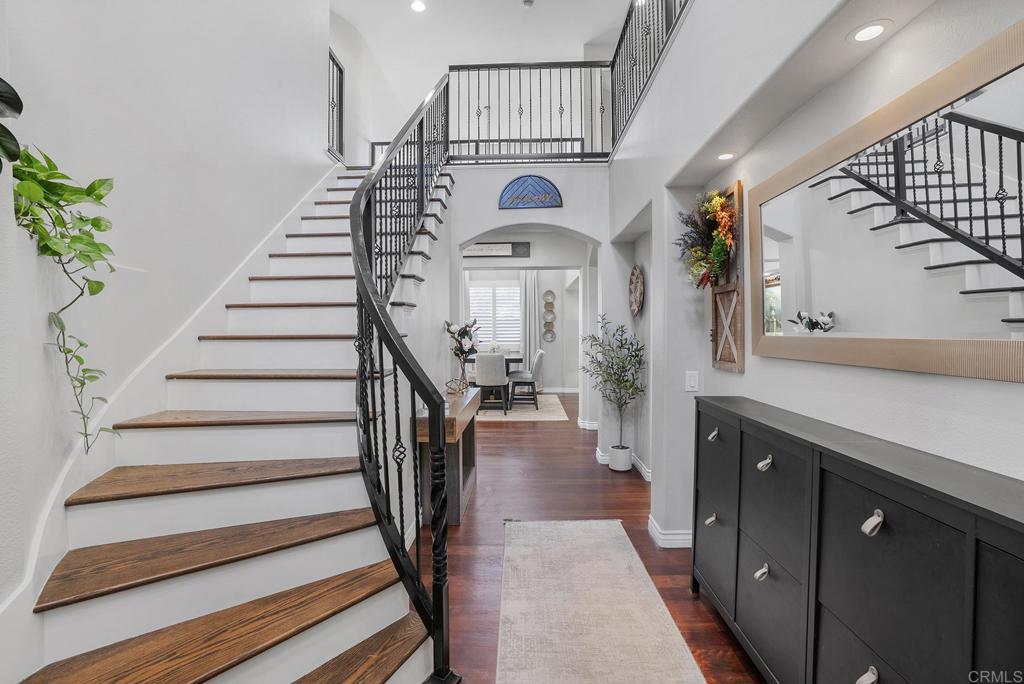 1777 Clover Tree Court Chula Vista, CA 91913 - Photo 16 of 49 a view of entryway and hall with wooden floor