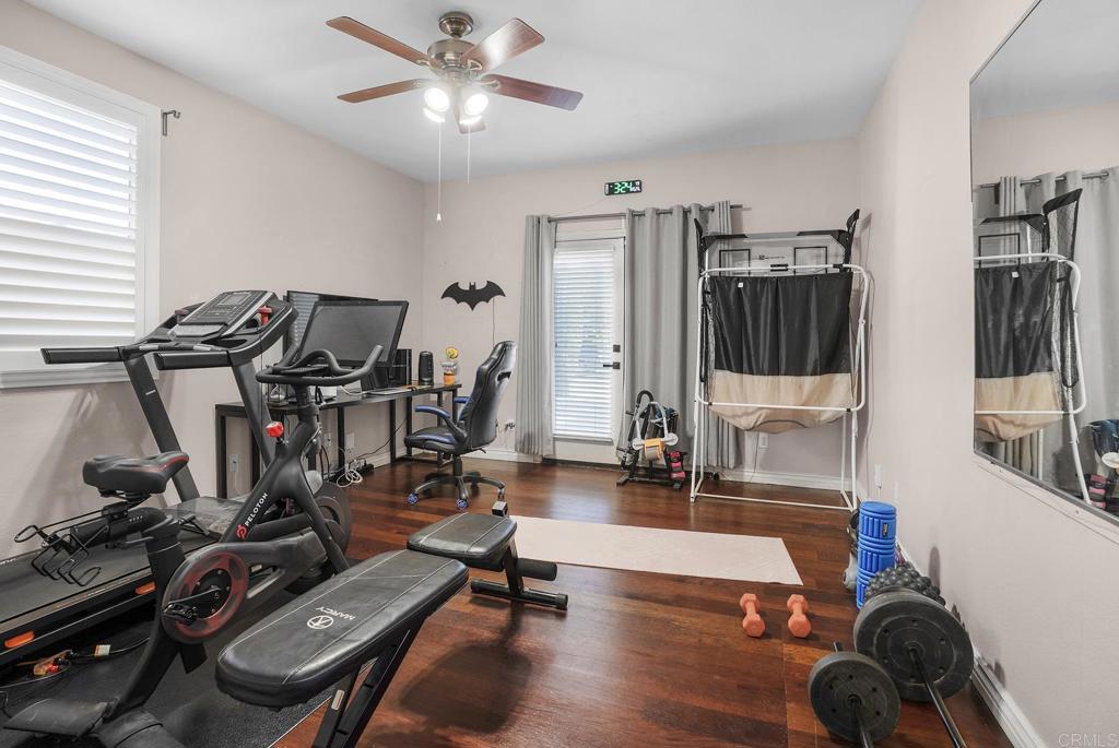 1777 Clover Tree Court Chula Vista, CA 91913 - Photo 28 of 49 a view of a room with gym equipment