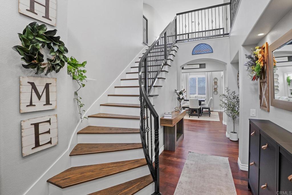 1777 Clover Tree Court Chula Vista, CA 91913 - Photo 3 of 49 a view of entryway and hall with wooden floor