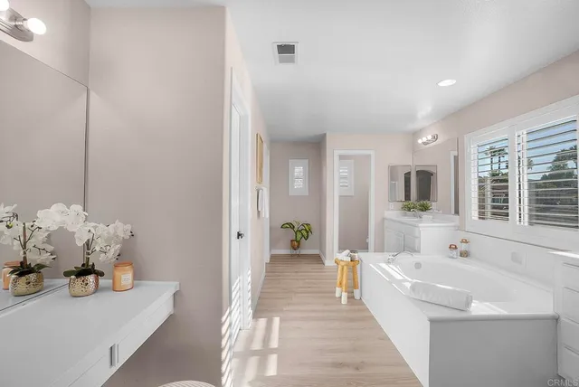 a very nice looking room with a large window