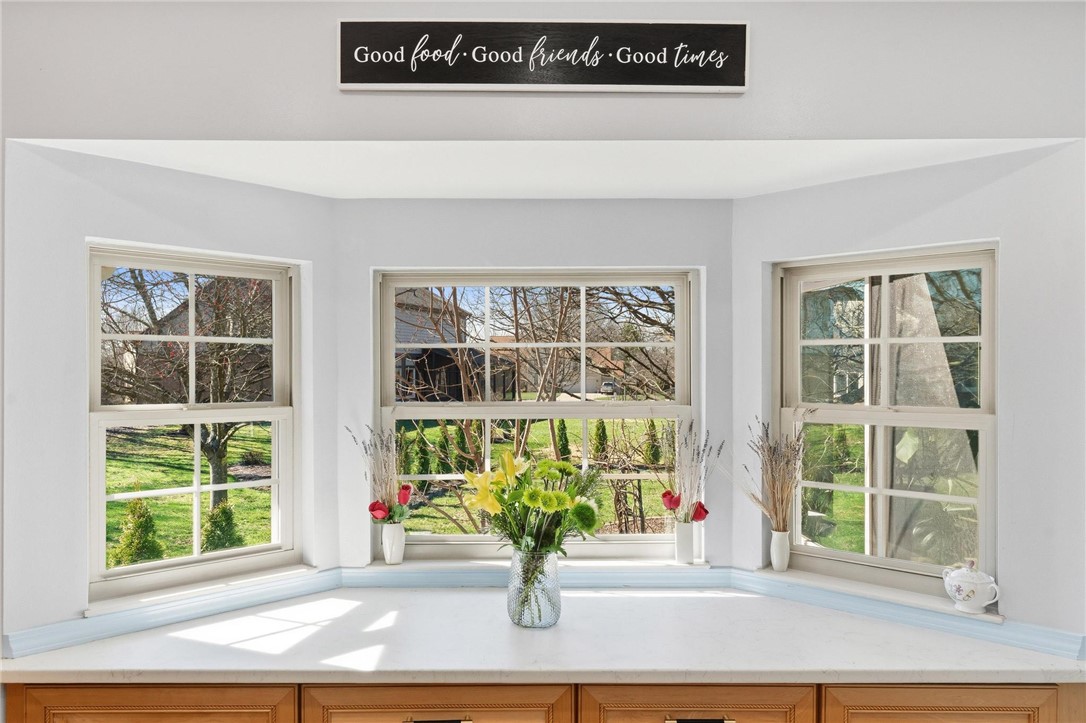 8781 Rupp Farm Drive West Chester, OH 45069 - Photo 19 of 48 This bright kitchen features ample natural light and a charming bay window.