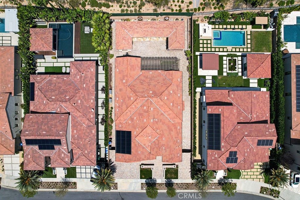 19843 Split Oak Road Chatsworth, CA 91311 - Photo 3 of 75 an aerial view of residential houses with outdoor space