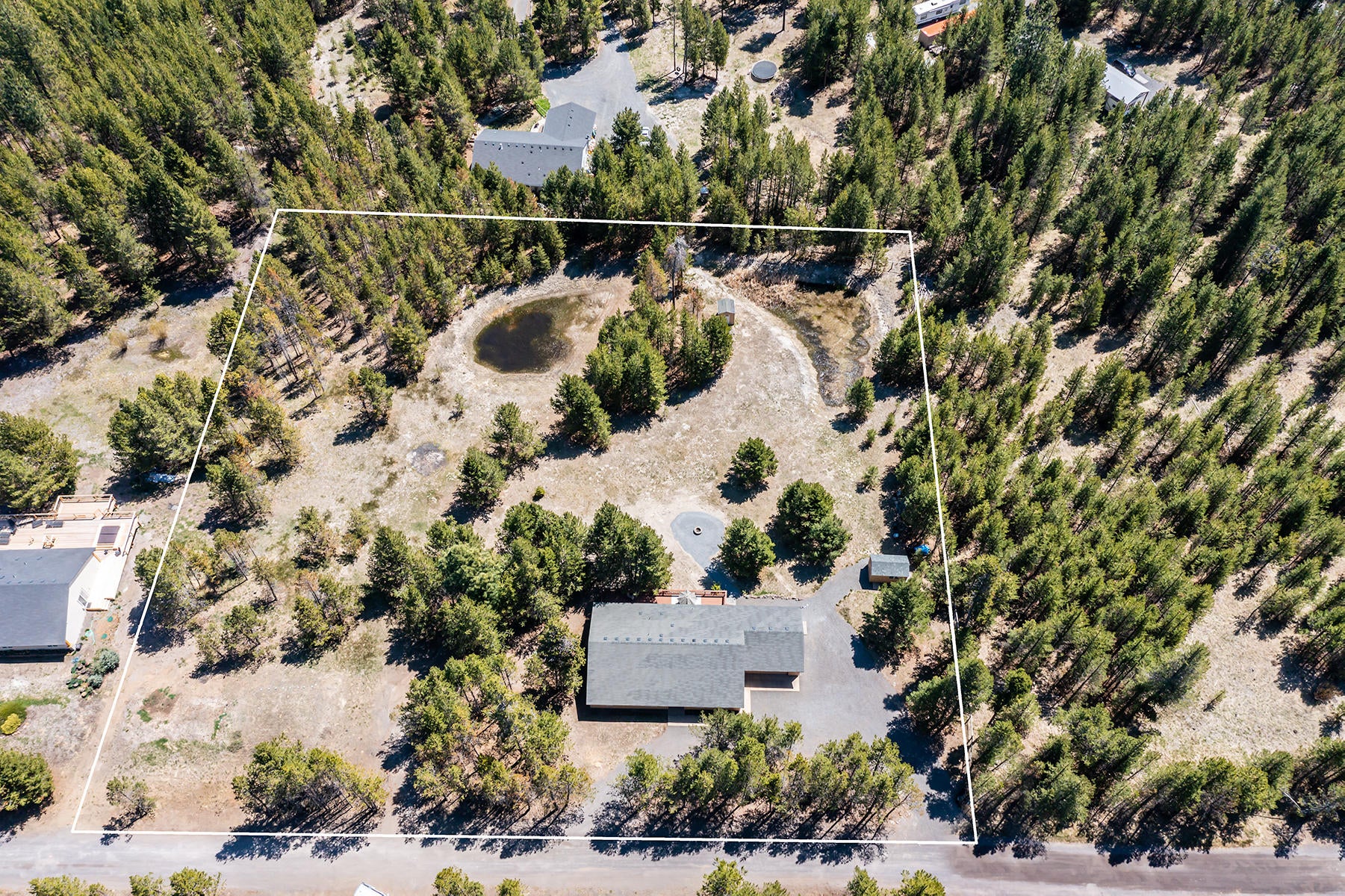 55080 Jackpine Way Bend, OR 97707 - Photo 36 of 39 Overhead view