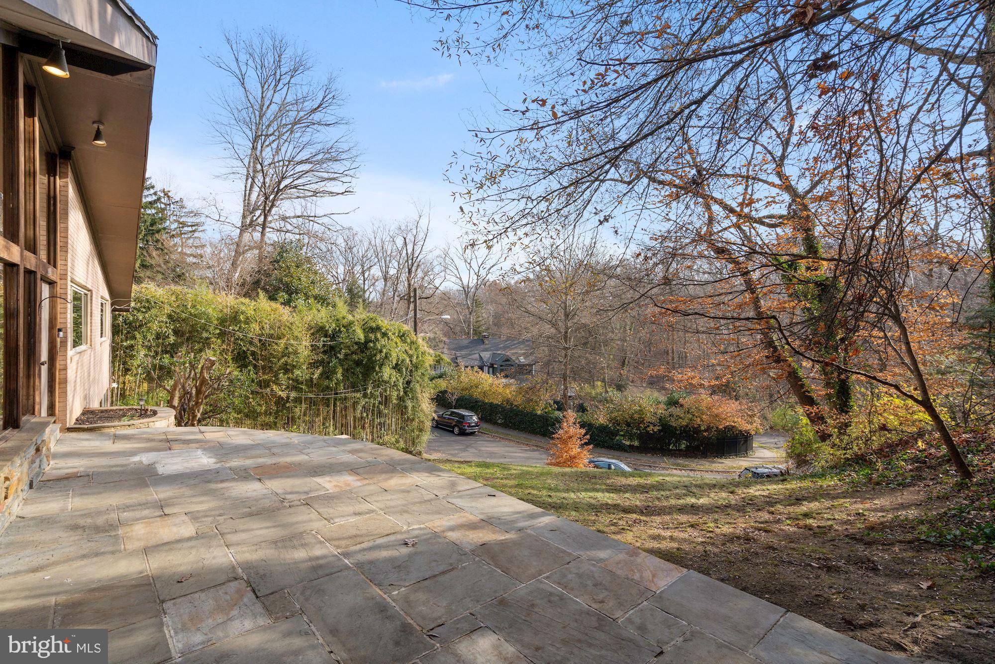 4402 29th Street Northwest Washington, DC 20008 - Photo 2 of 33 Views from front terrace to Soapstone Park