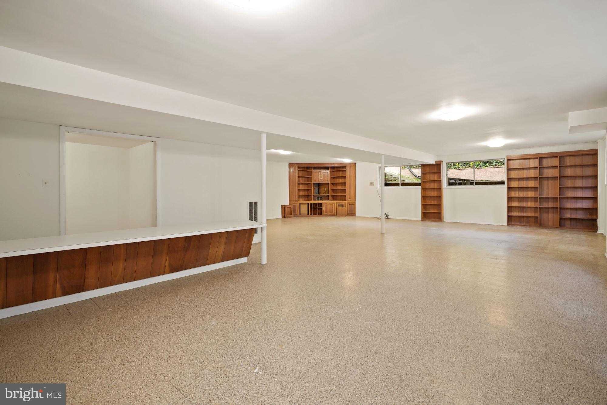 4402 29th Street Northwest Washington, DC 20008 - Photo 22 of 33 Overview of Recreation Room