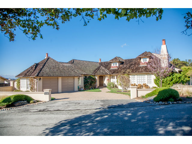 26156 Ladera Drive Carmel, CA 93923 - Photo 1 of 22 a front view of a house with a yard