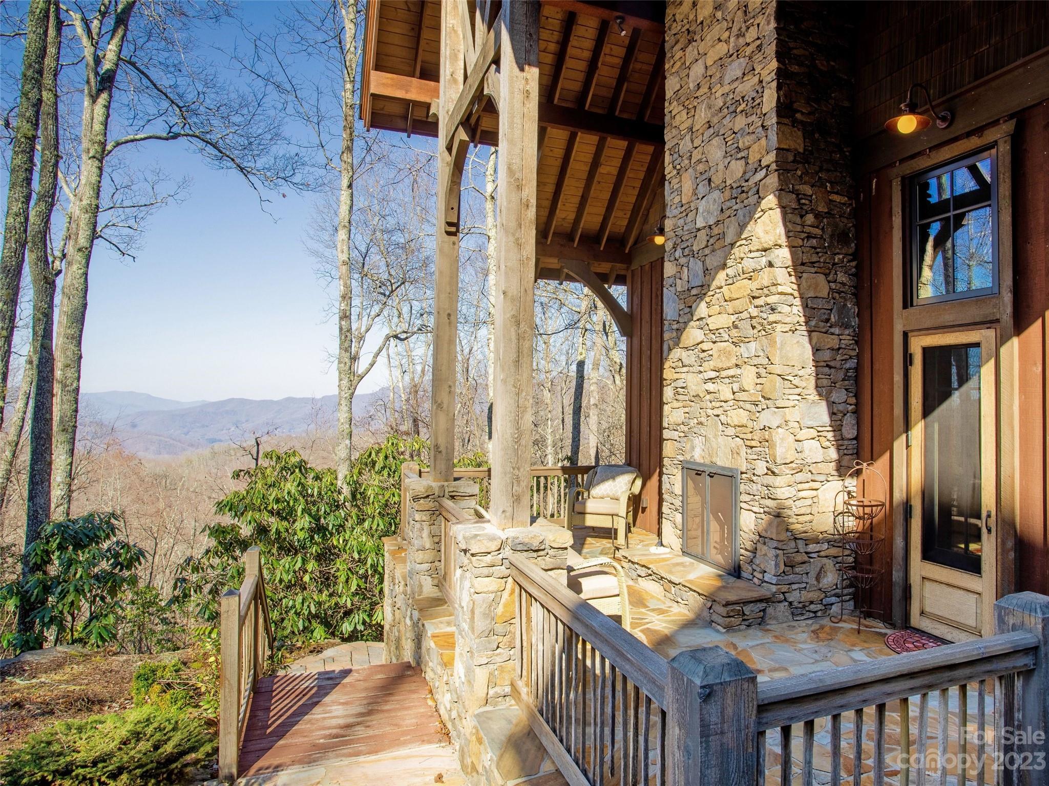 100 Boar Ridge Road Sylva, NC 28779 - Photo 39 of 48 a view of balcony and patio