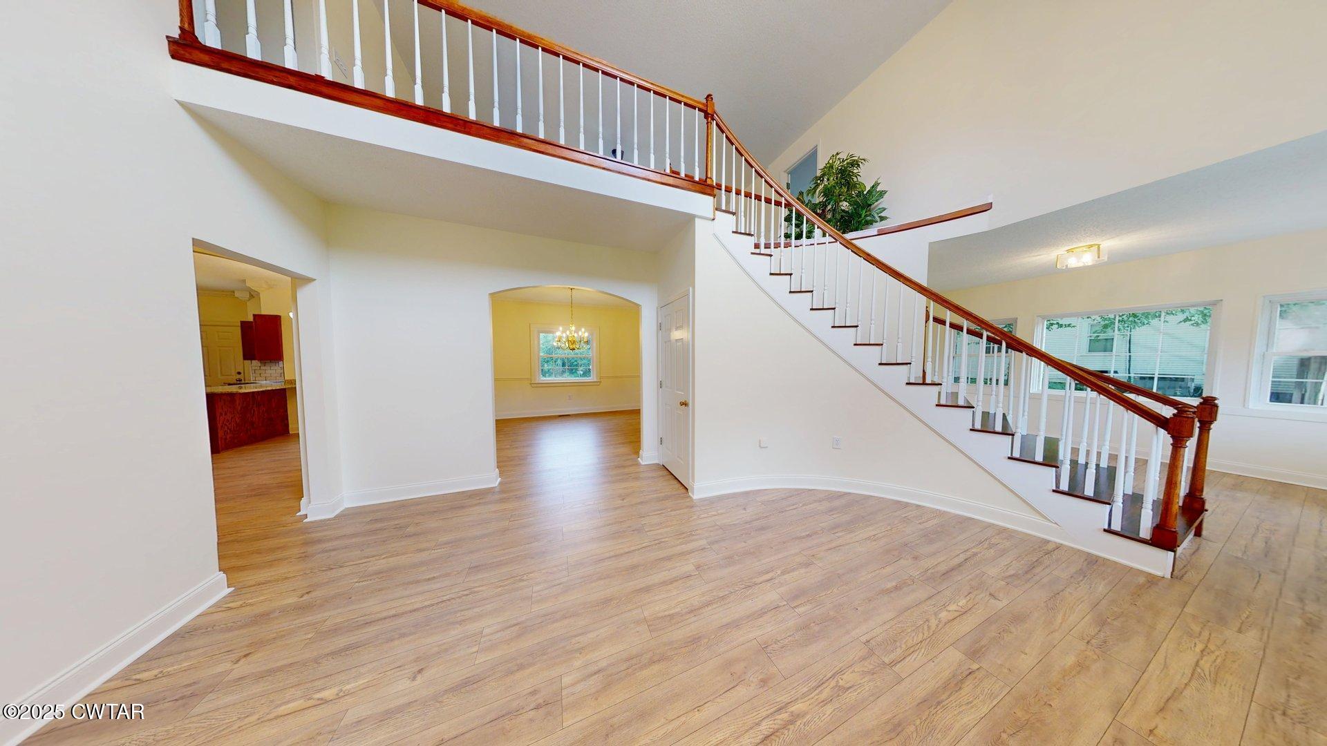 404 West Main Street Newbern, TN 38059 - Photo 2 of 35 a view of entryway with wooden floor