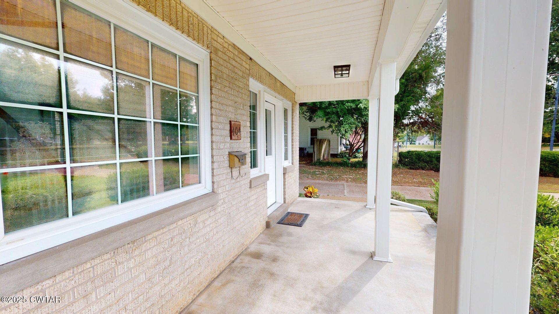 404 West Main Street Newbern, TN 38059 - Photo 30 of 35 a view of a garden from a windows